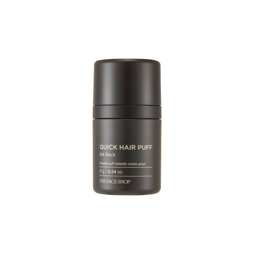 The Face Shop Quick Hair Puff 04 Black 7G